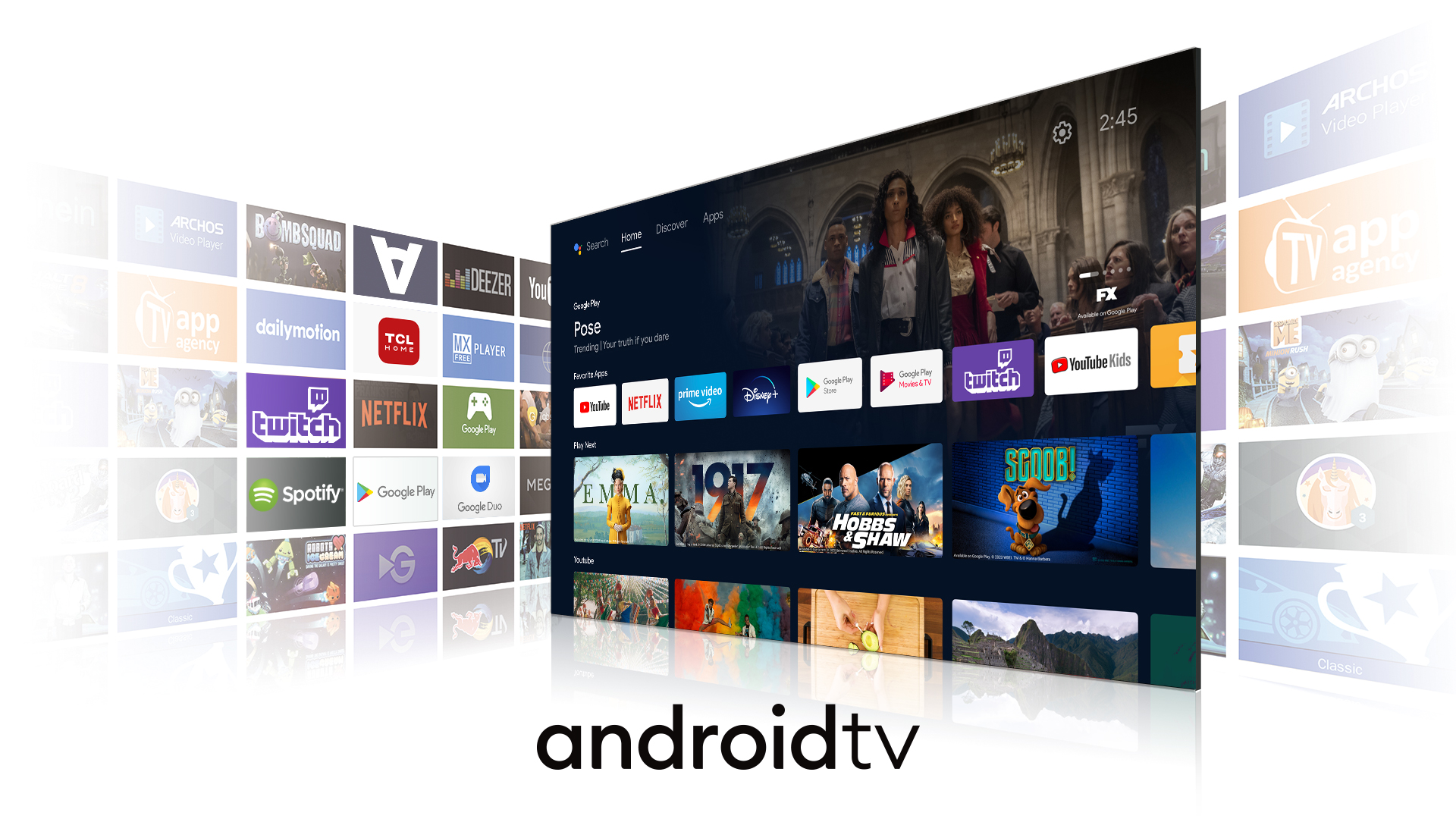 Accept no limits to your entertainment with 南宫ng·28's Android TVs                                                                        